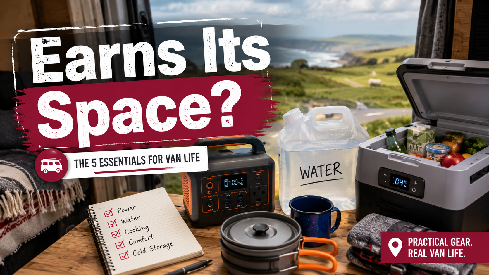 The Essential Van Life: 5 Items No Van Lifer Should Be Without