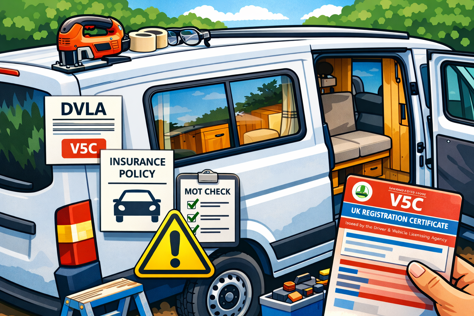 Home 2 Do I have to tell DVLA if I put windows in my van?