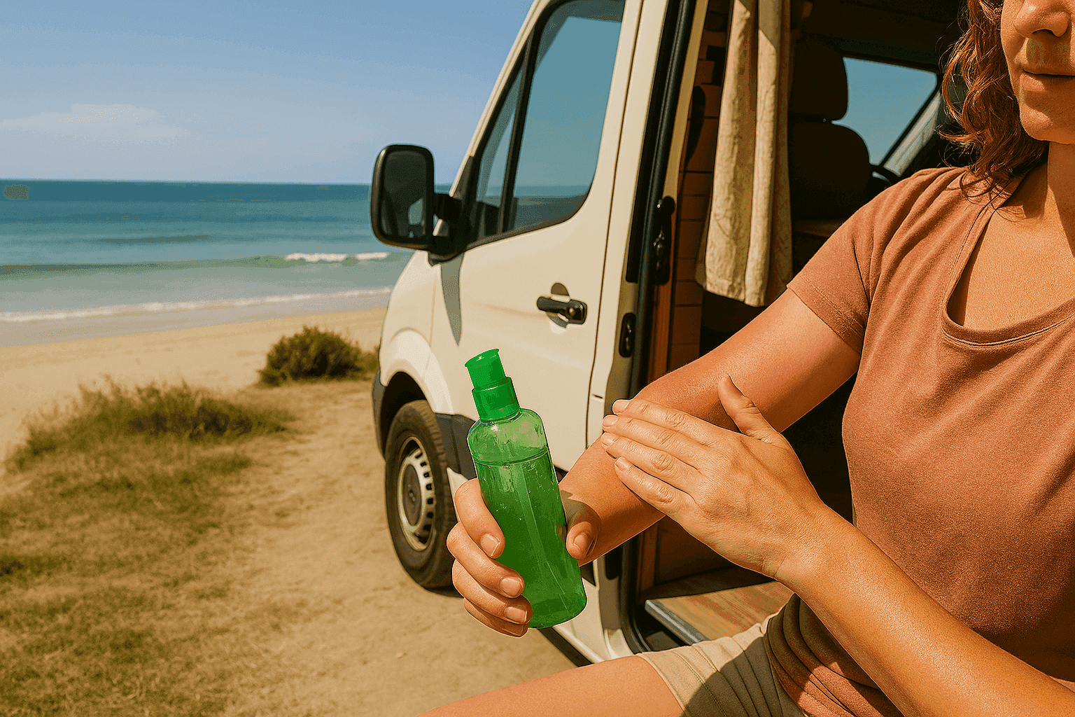 Sunburn on the Road: Quick Relief Tips for Vanlifers
